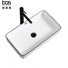 長方形黑邊藝術(shù)盆 61X45