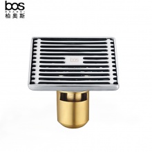  銅芯自封銅地漏 6.5